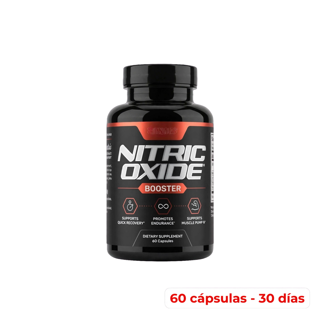 NITRIC OXIDE BOOSTER - Potenciador de Bombeo Muscular | 60 Cápsulas