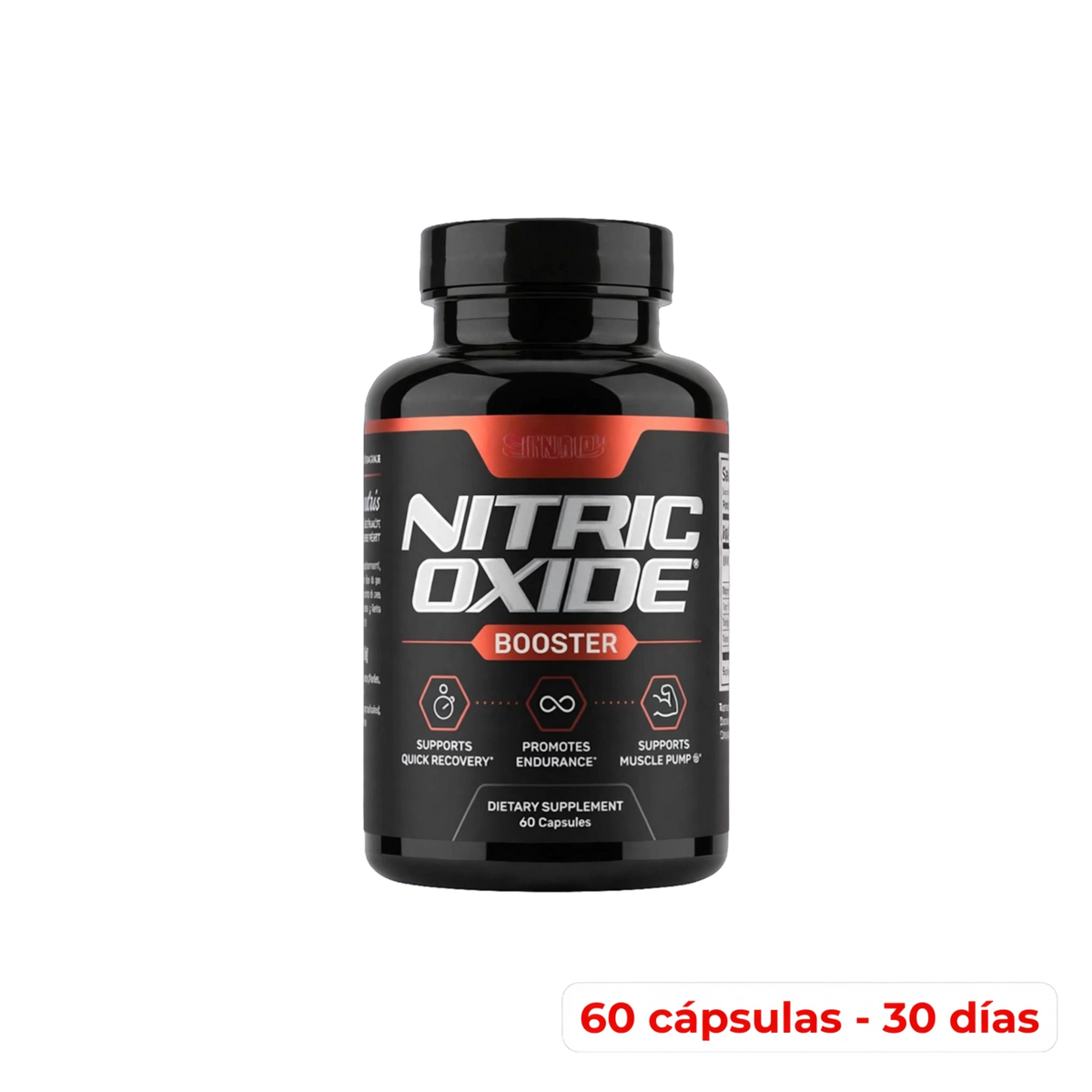 NITRIC OXIDE BOOSTER - Potenciador de Bombeo Muscular | 60 Cápsulas